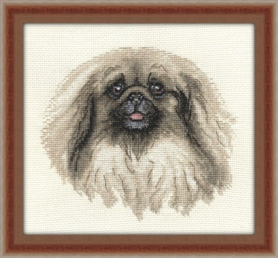Набор для вышивания «Panna» Ж-1471 Пекинес,15*14 см