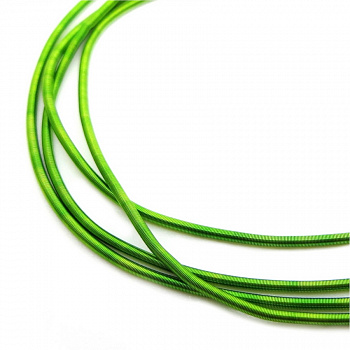 Канитель мягкая, гладкая KAN/MK1.3-17  матовая, травяной зеленый