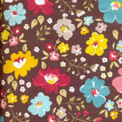 Ткань для лоскутного шитья Riley Blake C3860-BROWN