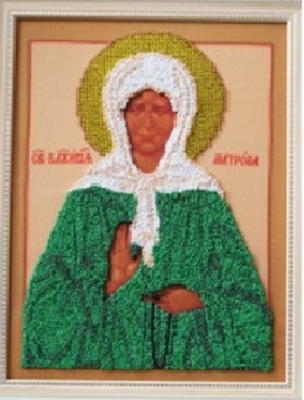 Набор для вышивания лентами "WH" ВЛИС0002 Матрона Московская