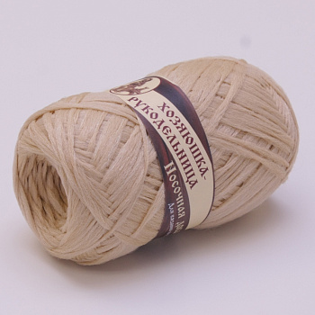 Хозяюшка-рукодельница (бежевый, носочная добавка)