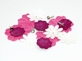 Бумажные цветы "Рукоделие" L1812 Любовь