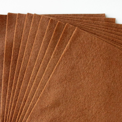 Фетр декоративный "Рукоделие" 180г, 2мм (коричневый)