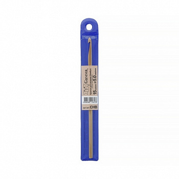 Крючок для вязания "Gamma" CHВ d 5.0 мм  15 см бамбук