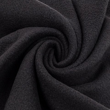 Ткань Флис FG-001 50 х 50 см 100% полиэстер цвет черный