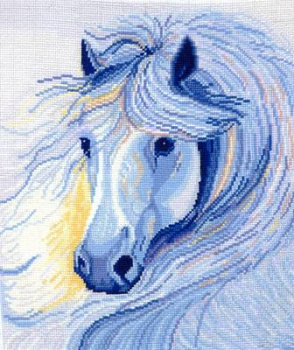 Набор для вышивания "Сделай своими руками" Белогривая лошадь