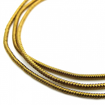 Канитель мягкая, гладкая KAN/MF1-24  глянец, сепия