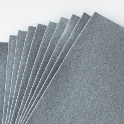 Фетр декоративный "Рукоделие" 180г,1мм (серый муссон)
