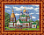Рисунок-схема на ткани «Каролинка» КБП 3012 Церковь Рисунок-схема на ткани «Каролинка» КБП 3012 Церковь