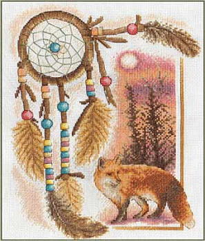 Набор для вышивания «Panna» Ж-0627 Ловец снов,25 x 30.5 см