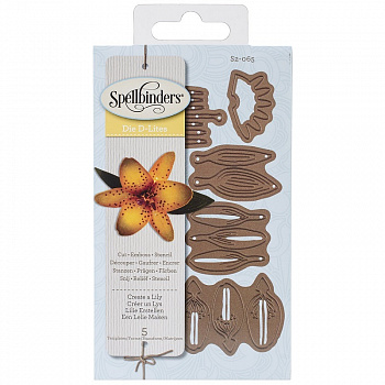 Набор ножей Spellbinders® Shapeabilities® "Создай Лилию"