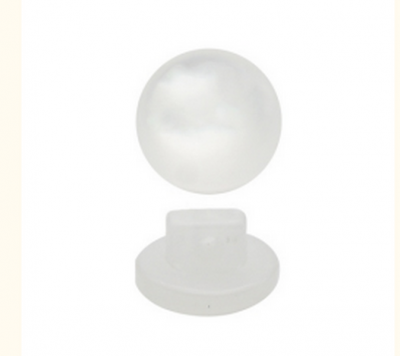 Пуговица в тубе на ножке 0311-0573 цвет белый 18 L уп/36шт