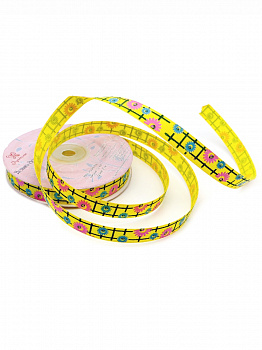 Лента декоративная принтованная "Рукоделие" LD-003 25м, цвет 06