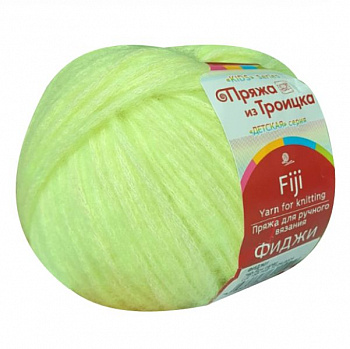 Фиджи, пряжа для ручного вязания (793, яр. салат)