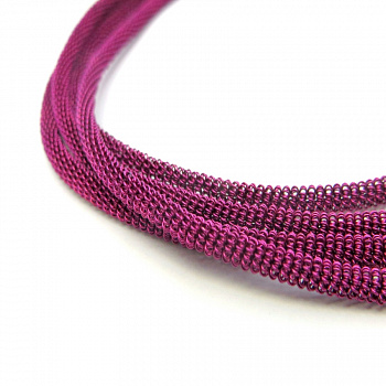 Канитель мягкая, витая KAN/DN3-06  матовый, сливовый