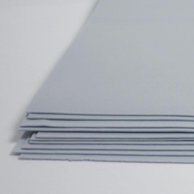 №153 светло-серый, фоамиран иранский, 15*20 см, 10 шт/упак