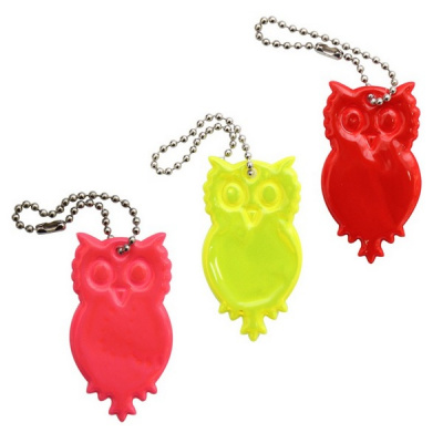 Светоотражающая подвеска 0165-2009 "Сова" 2 шт.