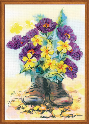 Набор для вышивания «Сотвори Сама» 0069 РТ Вторая жизнь,21х30 см