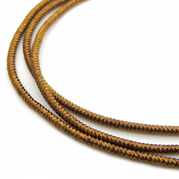 Канитель мягкая, гладкая KAN/MF1-25  глянец, шоколад