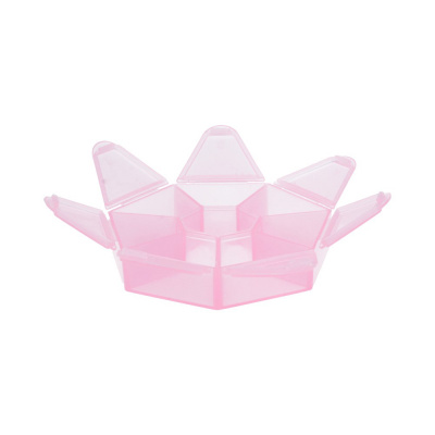 Контейнер «Gamma» Т-36, 7 розовый\прозрачный