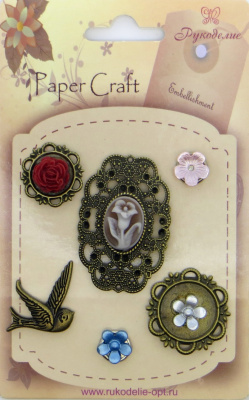 Декоративные элементы (брадсы) "Рукоделие" HKMT28