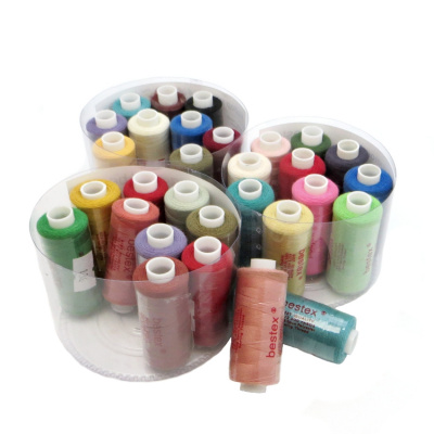 Набор ниток 40/2 400ярд.., Ассорти , 10 шт/набор, Bestex