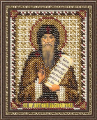Набор для вышивания «Panna» ЦМ-1401 Икона Преподобного Антония Дымского,8,5х10,5 см