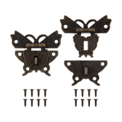 Фурнитура для декоративной отделки "Промысел" WF-003 "замок" 1 уп. х 4.9х4.3 см