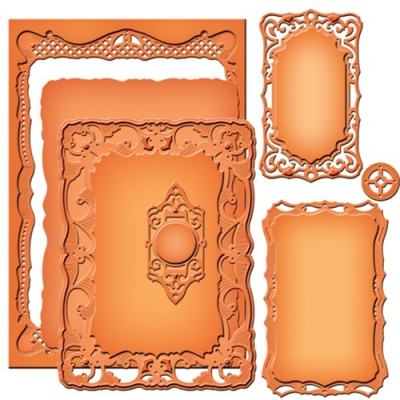 Набор ножей Spellbinders® Nestabilities® Majestic Elements "Нобелевские прямоугольники"