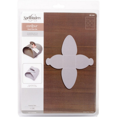 Нож для вырубки Spellbinders® Contour™ "Коробочка с петлей-фиксатором"