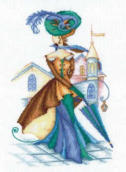 Набор для вышивания "Сделай своими руками" Золотистый кашемир - 