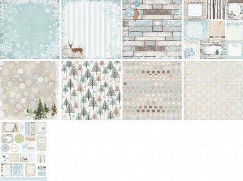 Коллекция для скрапбукинга Рукоделие™ Зимняя прогулка