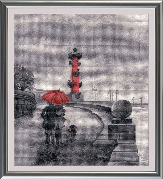 Набор для вышивания «Овен» 703 Петербургская набережная,22*25 см