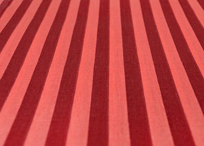 Ткань хлопок 50х50 см "Полоса" (розовый/бордовый)