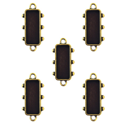 Заготовка для украшения Прямоугольники 1 - 5шт (Бронза)