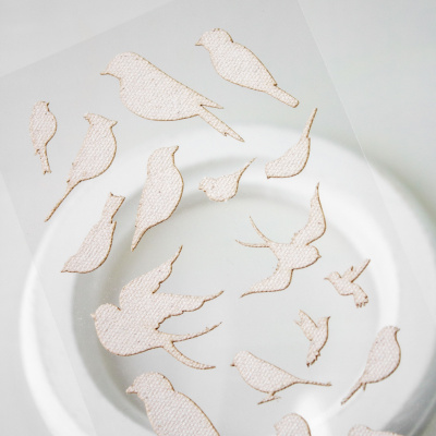 Тканевые стикеры «Рукоделие» IS-11 Птицы