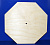 Циферблат восьмигранный 40 см