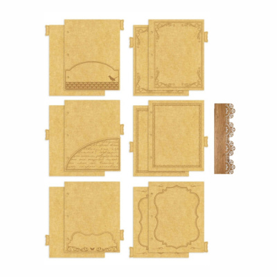 Заготовка для альбома "Рукоделие" BI-1 20,3*22,9 см.