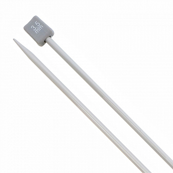 Спицы "Рукоделие" RSP-305, 35 см *3,5 мм , для вязания  (прямые) металлические с покрытием