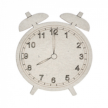 Декоративные элементы "Астра" ВК-41  'Будильник' 5*5 см (1 шт.)
