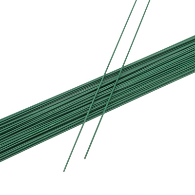 Проволока флористическая, РР-покрытие, 1,2 мм*40 см, 50 шт./упак, Astra&Craft ( зеленый )