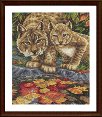 Набор для вышивания «Panna» Ж-1576 Охота у заводи,28*33 см