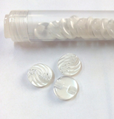 Пуговицы MH в тубе,MH-0311-0638 15 мм, 50 шт.