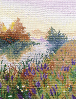 Набор для вышивания «Овен» 1329 Туманное утро,20*25 см