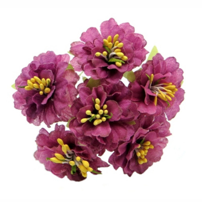 Декоративный букетик "Рукоделие", DKB151J пурпурный