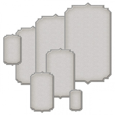 Набор ножей Nestabilities® Decorative Accents "Ярлыки Астория"