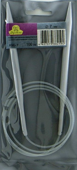 Спицы для вязания круговые«Рукоделие» RSC-7 100см.*7.0мм