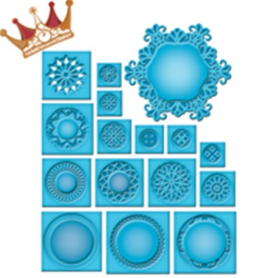 Набор ножей Spellbinders® Shapeabilities® "Золотые грани"