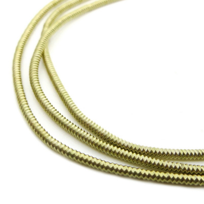 Канитель мягкая, гладкая KAN/MF1-23  глянец, экрю