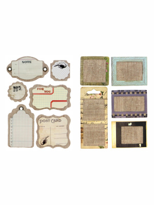 Набор объёмных стикеров «Рукоделие»  Крафт, N-02/7889,7890